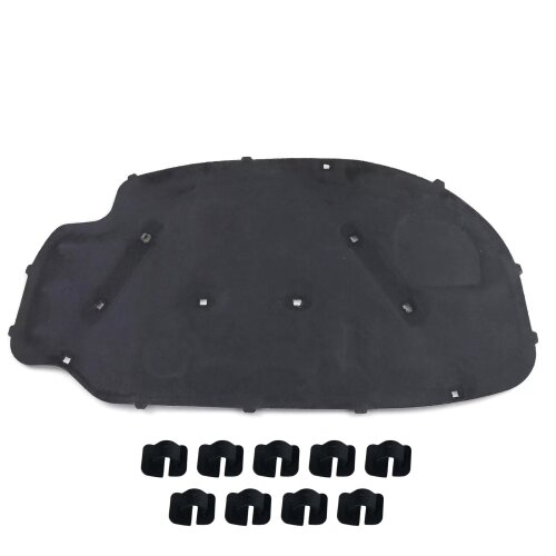 Spugna Insonorizzante Vano Motore Cofano con clips per VW GOLF V JETTA III IV