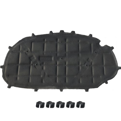 Spugna Insonorizzante Vano Motore Cofano con clips per VW GOLF VI 5K VARIANT AJ
