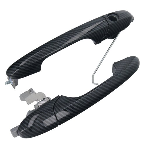 GEPCO Aussentürgriff Vorne Links und Rechts für Fiat 500 500C 312 ab 2007 carbon
