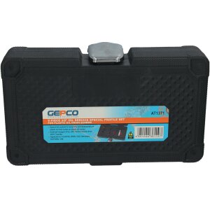 GEPCO 3/8" Zestaw do plastikowych korków spustowych oleju 9 el. dla Ford VAG BMW DAF