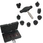 GEPCO 3/8" Set speciale per tappi di scarico olio in plastica 9 pezzi per Ford VAG BMW