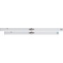 GEPCO Richtlatten 2-tlg Set 180-200 cm Alu Putzlatten 2 Libellen Wasserwaagen