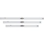GEPCO Règle de Maçon 3pcs Set 150-180-200 cm Alu - 2 Niveaux à Bulle