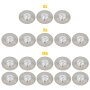 Profi Diamanttrennscheibe Diamantscheibe 115 mm M14 für Naturstein Beton 3/5/10