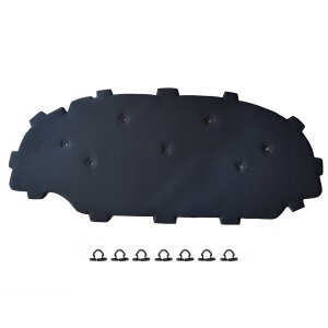 GEPCO Isolation de capot moteur avec clips pour AUDI A3...
