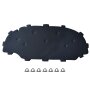 GEPCO Aislante capó motor con clips para AUDI A3 8P 2008–2013 8P0863825L