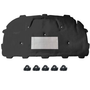 GEPCO Motorhaubendämmung Dämmmatte mit Clips...