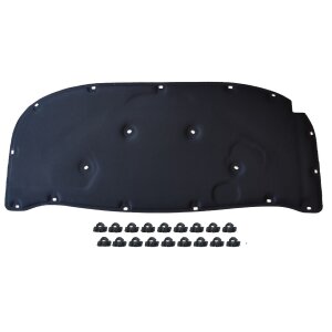 Wygłuszenie maski - mata ze spinkami