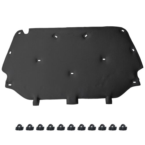 GEPCO Motorhaubendämmung Dämmmatte für FORD FOCUS MK4 ab 2018 mit Clips