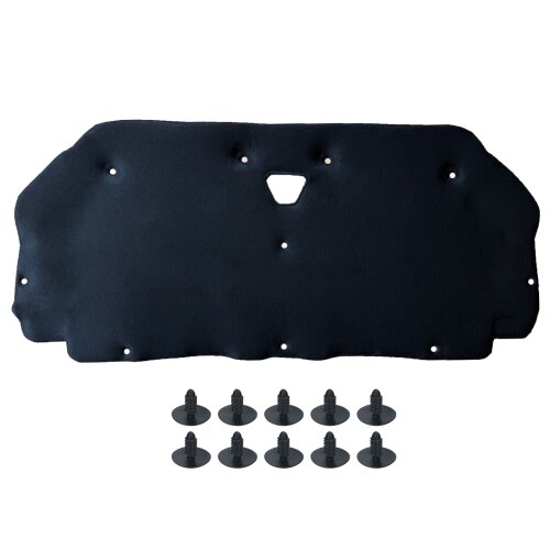 GEPCO Motorhaubendämmung Dämmmatte für RENAULT CAPTUR II JB HF ab 2019 mit Clips