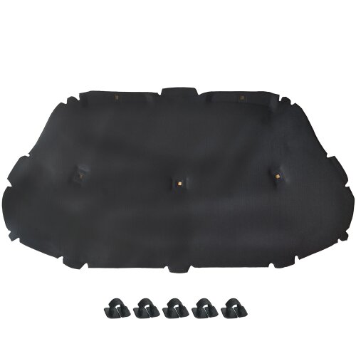 GEPCO Isolation capot moteur avec clips pour SEAT Leon MK3 III 5F 2012-2020 SC