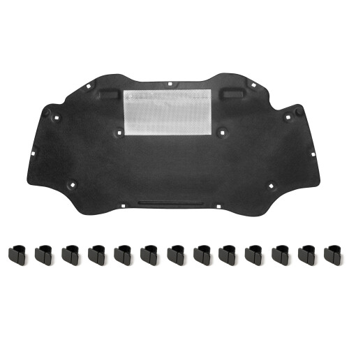 GEPCO Motorhaubendämmung Dämmmatte für SEAT IBIZA IV 6J 6P 2008-2017 mit Clips