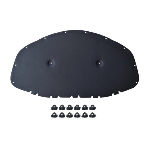 GEPCO Motorhaubendämmung Dämmmatte für SKODA SUPERB B8 3V3 3V5 ab 2015 mit Clips