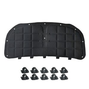 GEPCO Motorhaubendämmung Dämmmatte mit Clips...