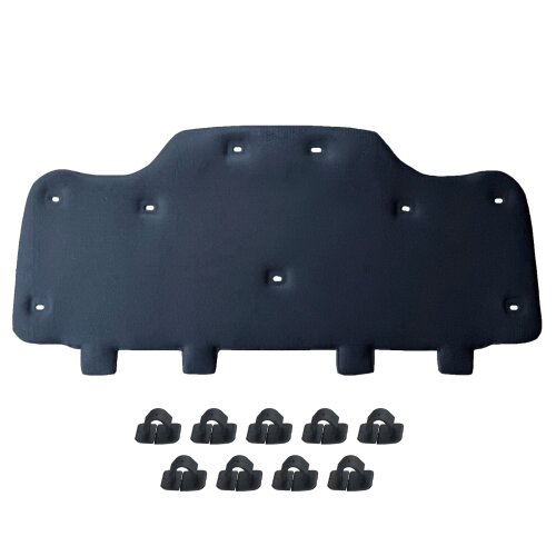 GEPCO Motorhaubendämmung Dämmmatte für VOLVO XC40 ab 2018 EX40 mit Clips 32347589