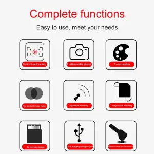 GEPCO IR Wärmebildkamera Infrarotkamera -20 bis 400°C 320x240 2.4" TFT LCD 16GB