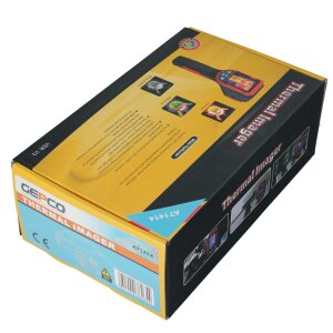 GEPCO IR Wärmebildkamera Infrarotkamera -20 bis 400°C 320x240 2.4" TFT LCD 16GB