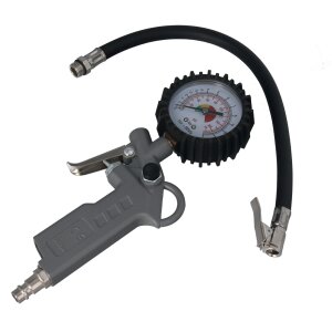 GEPCO Druckluft-Reifenfüllpistole Manometer 0-12 bar...