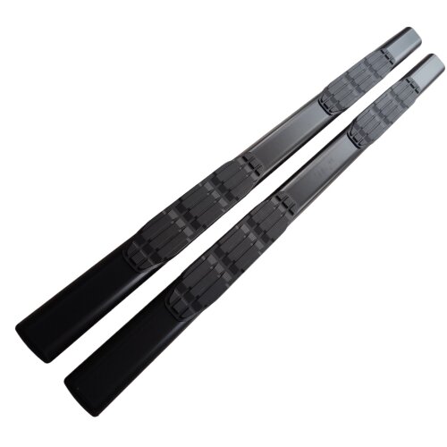 Trittbretter für Dodge Ram 1500 Pickup Quad Cab 2009-2017 2-tlg. Set 6" Schwarz