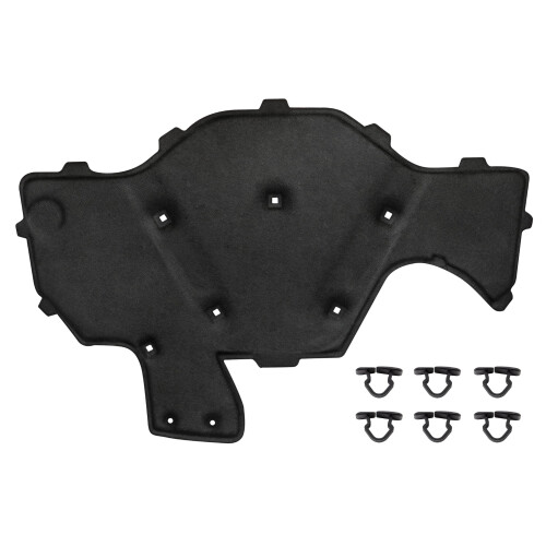 GEPCO Motorhaubendämmung Dämmmatte mit Clips für AUDI A8 D5 2017+ 4N0863825