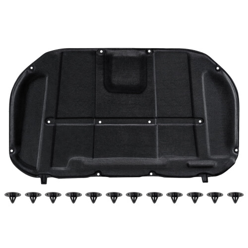 GEPCO Motorhaubendämmung Dämmmatte für TOYOTA HILUX VIII AN120 2015 mit Clips