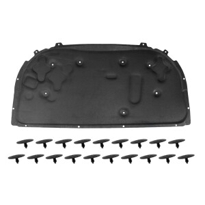 GEPCO Motorhaubendämmung Dämmmatte mit Clips...
