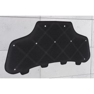 Motorhaubendämmung Dämmmatte für PORSCHE CAYENNE 9Y0 2018+ 9Y0863831A mit Clips