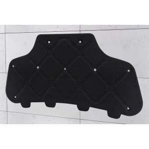 Motorhaubendämmung Dämmmatte für PORSCHE CAYENNE 9Y0 2018+ 9Y0863831A mit Clips