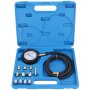 Oil Pressure Meter Test Set Tester Gauge Diesel Petrol Car Garage Tool Wave Box