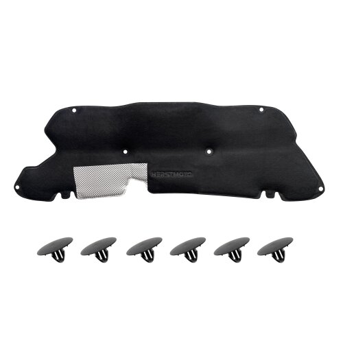 GEPCO Motorhaubendämmung Dämmmatte für TOYOTA AYGO X 2022+ mit Clips 53341-0H070