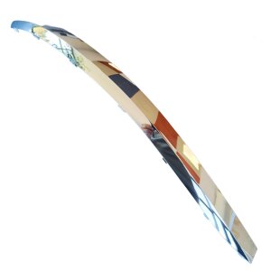 Blende Chromplatte glänzend Stoßstange Links Rechts für VW Touareg III CR7 RC8