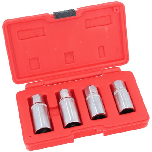GEPCO 4pc Pro Stud Extractor Removal Tool Set 1/2" Roller Bearings Left Right Threads