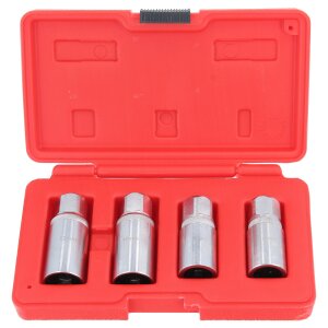 GEPCO 4pc Pro Stud Extractor Removal Tool Set 1/2" Roller Bearings Left Right Threads