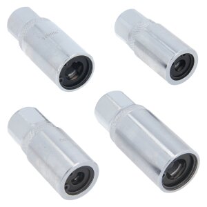 GEPCO 4pc Pro Stud Extractor Removal Tool Set 1/2" Roller Bearings Left Right Threads