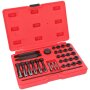 GEPCO Bougie de Préchauffage Réparation Filetage Ensemble 33pcs Culasse M8 M10 M12 M14