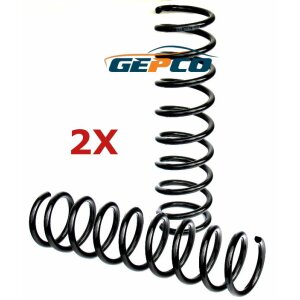 2x Coil Spring Rear Axle fits BMW 5 E39 520i 525i 525td...