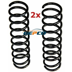 2x Coil Spring Rear Axle fits BMW 5 E39 520i 525i 525td...