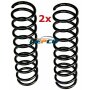 2x Coil Spring Rear Axle fits BMW 5 E39 520i 525i 525td 528i 530d 530i 535i 540i