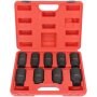 Kraft-Schlagschrauber-Nüsse 1/2" Größe: 29, 30, 31, 32, 33, 34, 35, 36 und 38 mm
