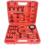 Engine Compression Test Kit Tool Petrol & Diesel Glow Spark Injector Adaptors