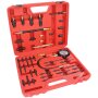 Engine Compression Test Kit Tool Petrol & Diesel Glow Spark Injector Adaptors 