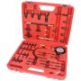 Engine Compression Test Kit Tool Petrol & Diesel Glow Spark Injector Adaptors