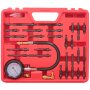 Engine Compression Test Kit Tool Petrol & Diesel Glow Spark Injector Adaptors