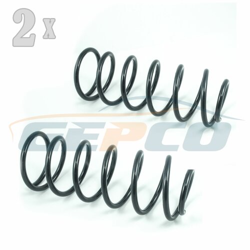 2x FEDER FAHRWERKSFEDER fronteVORDERACHSE VW PASSAT 1.6 1.8 1.9 2.0 1988 -->