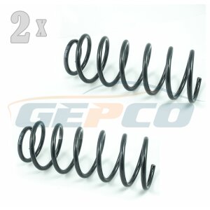 2x SET FEDER VW GOLF IV BORA AUDI A3 VORNEACHSE...