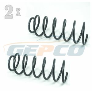 2x SET FEDER VW GOLF IV BORA AUDI A3 VORNEACHSE...