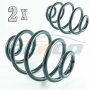 2x FEDER FAHRWERKSFEDER rearHINTERACHSE DAEWOO LANOS (KLAT) 1997-2015
