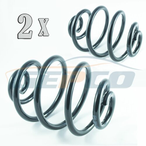 2x FEDER FAHRWERKSFEDER dietroHINTERACHSE OPEL CORSA B 1993-2000