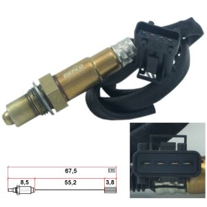 Sonda Lambda per Citroen Porsche 911 Peugeot Renault...