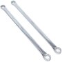 GEPCO 5-piece double ring spanner set, multi-spline 8x10 12x14 13x15 16x18 17x19 mm